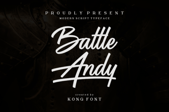 Battle Andy: A Playful Script Font for Creative Projects