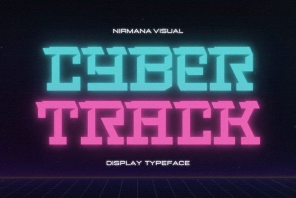 Cyber Track: A Futuristic Serif Font for Modern Branding