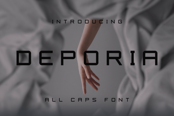 Deporia: A Modern Sans Serif Font for Editorial Design