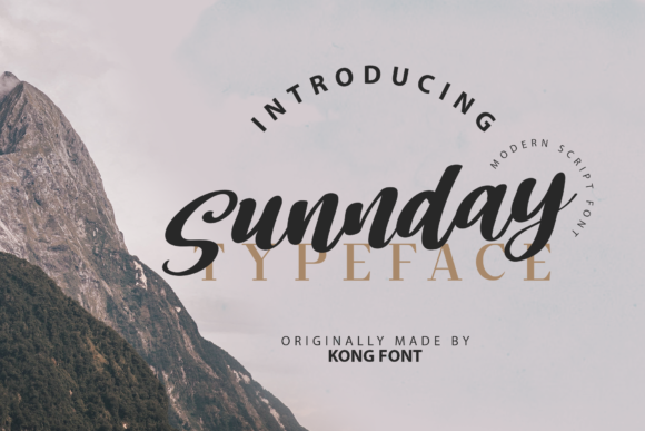 Discover the Playful Charm of Sunnday Font