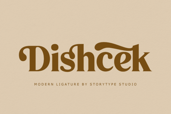 Dishcek: The Serif Font That Elevates Your Campaigns