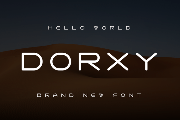Dorxy: A Modern Sans Serif Font for Editorial Design