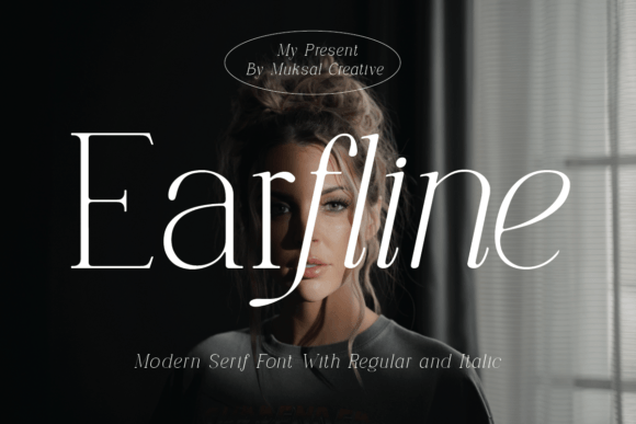 Earfline: A Modern Serif Font for Digital Marketing
