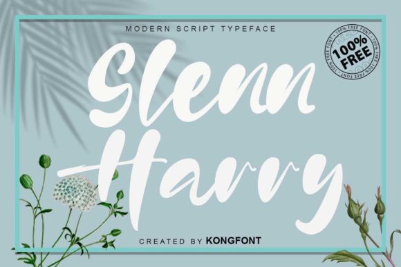 Glenn Harry Font for Modern Marketing and Design