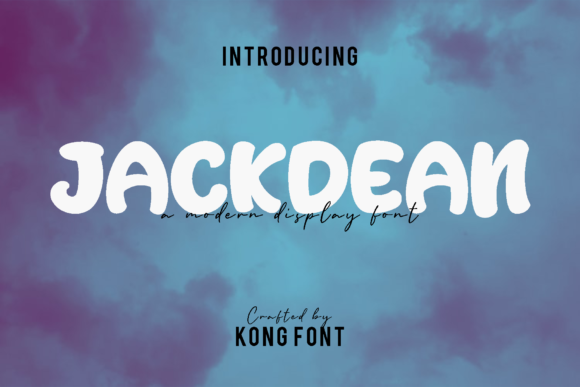 Jackdean: A Playful Script Font for Web Design