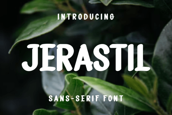 Jerastil: A Modern Sans Serif Font for Web Design
