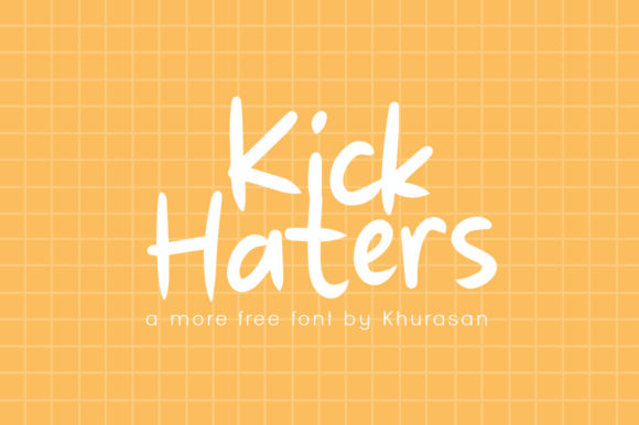 Kick Haters Font for Web Design