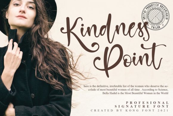 Kindness Point: A Playful Script Font for Web Design