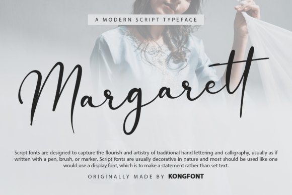 Margarett Font for Handmade Creations