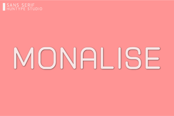 Monalise: A Modern Font for Small Business Branding
