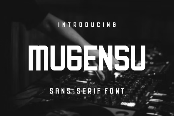 Mugensu: A Modern Sans Serif Font for Editorial Design