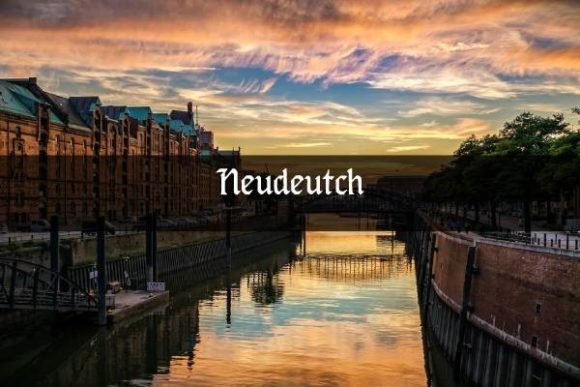 Neudeutch: A Modern Gothic Font for Branding Projects
