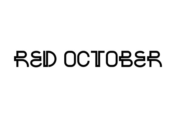 Red October Font for Modern Marketing and Branding