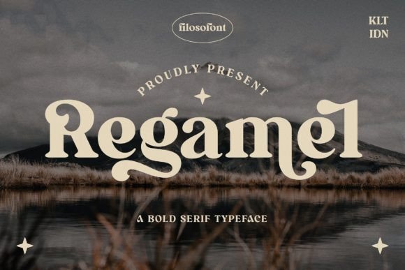 Regamel: A Serif Font That Elevates Your Campaign Designs
