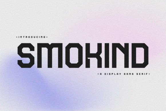 Smokind: A Designer's Take on a Modern Sans Serif