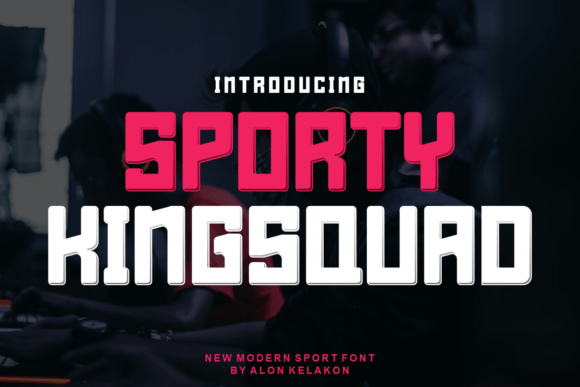 Sporty Kingsquad Font for Business Branding