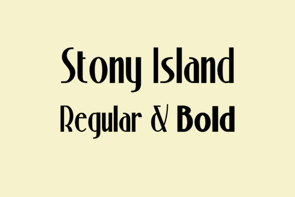 Stony Island: A Modern Sans Serif Font for Web Design