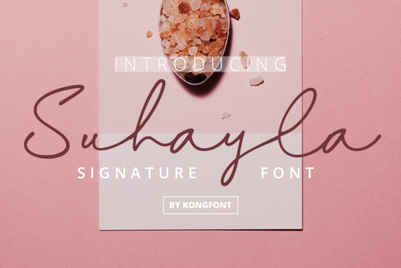 Suhayla: A Playful Handwritten Script Font for Editorial Design