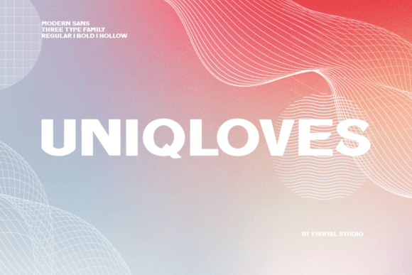 Uniqloves Font for Modern Web Design